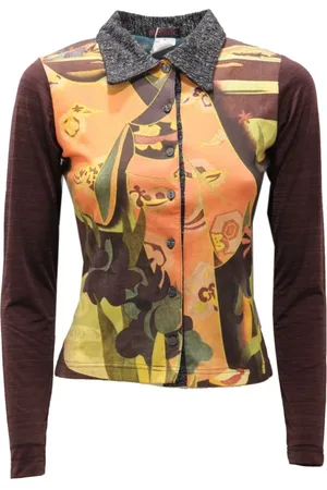 Custo Barcelona Bluser & Skjorter, Dame, Flerfarvet, XS, Bomuld, Geisa Barcelona Skjorte med Lurex