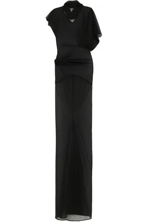 Rick Owens Kjole, Dame, Sort, XS, Sort Kjole Lilith Elegant Kjole