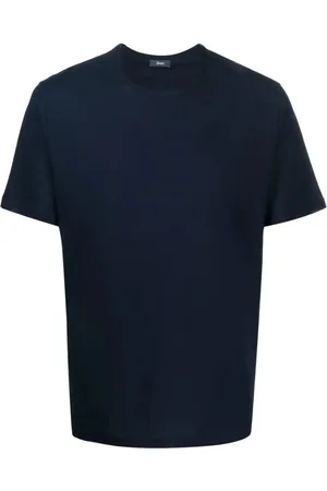 HERNO Top, Herre, Blå, S, Herre T-shirt