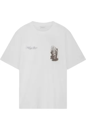 Filling pieces Top, Herre, Hvid, S, Bomuld, T-shirt Gartner