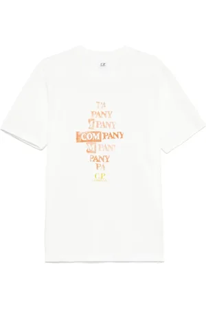 C.P. Company Top, Herre, Hvid, XL, Herre T-shirt med korte ærmer
