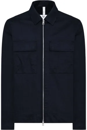 Duno Jakke, Herre, Blå, 3XL, Uld, Blå Herrejakke Elios Portobello
