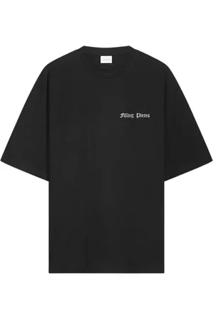 Filling pieces Top, Herre, Sort, S, Bomuld, T-shirt Chrome Flower