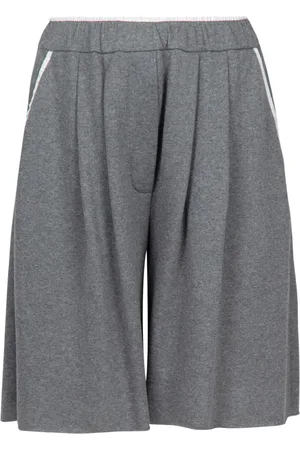 TELA Shorts, Dame, Grå, S, Uld, Stilfuld Bermuda Blog