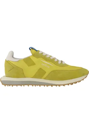 Ghoud Sko, Herre, Gul, 41 EU, Læder, Gule Rush_C Sneakers