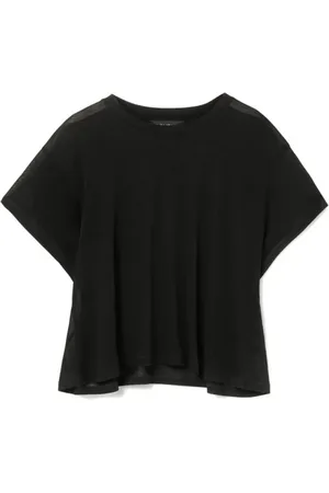 Dondup Top, Dame, Sort, S, Uld, Stilfulde T-shirts til Mænd og Kvinder