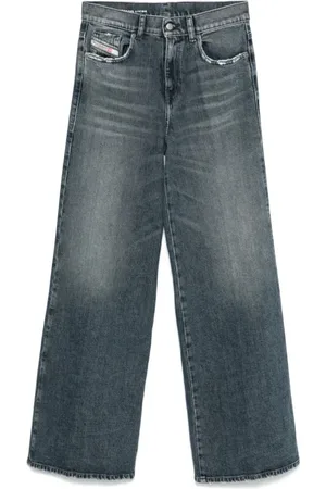 Diesel Jeans, Dame, Blå, W24, Damebukser