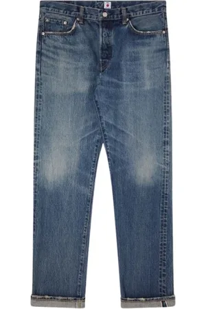 Edwin Jeans, Herre, Blå, W32, Bomuld, Almindelig Lige Japan Bomuld Jeans