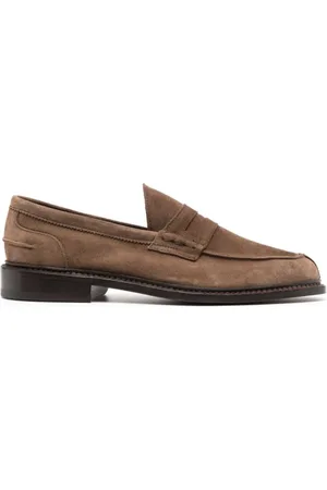 TRICKERS Sko, Herre, Brun, 44 EU, Læder, Klassisk Læder Loafer Sko