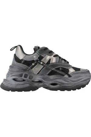 Buffalo Sko, Dame, Grå, 40 EU, Platform Sneakers