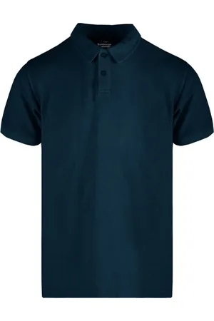 Bomboogie Top, Herre, Blå, 2XL, Bomuld, Kortærmet polo