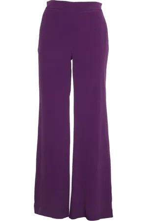 MOMONÍ Bukser, Dame, Lilla, S, Bomuld, Elegant Viola Bukser