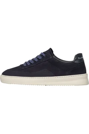 Filling pieces Sko, Herre, Blå, 42 EU, Suede, Mondo Suede