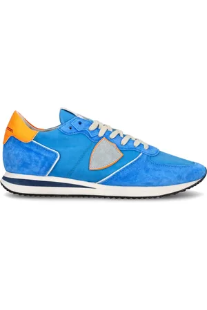 Philippe model Sko, Herre, Blå, 46 EU, Bomuld, Sneakers Trpx Running