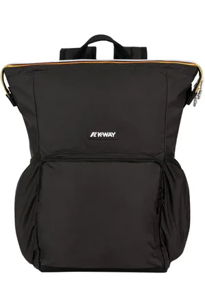 K-Way Taske, unisex, Sort, ONE SIZE, Uld, Stilfuld Rygsæk til Daglig Brug