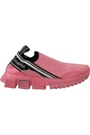 Dolce & Gabbana Sko, Dame, Lyserød, 36 EU, Uld, Sneakers