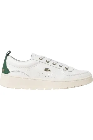 Lacoste Sko, Herre, Hvid, 41 EU, Grønne Sneakers Umpire 125 2 Cma