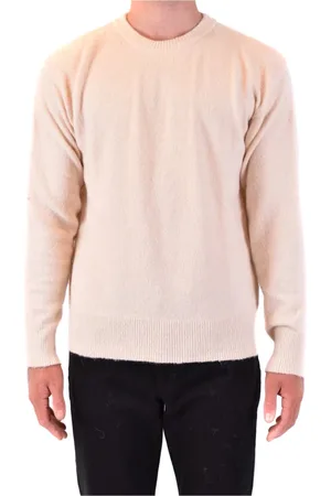 LANEUS Strik, Herre, Lyserød, M, Uld, Stilfulde Sweaters til et Trendy Look