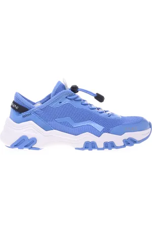 BALDININI Sko, Dame, Blå, 37 EU, Tyl, Light imitation leather trainer