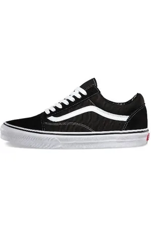 Vans Sko, Herre, Sort, 40 EU, Ikoniske Urbane Sportssko Sort Hvid