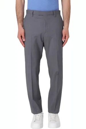 Liu Jo Bukser, Herre, Grå, 2XL, Uld, Almindelige Chino Bukser
