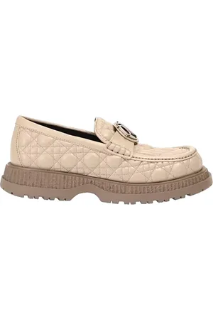 Dior Sko, Herre, , 43 EU, Uld, Stilfulde Cannage Loafer Sko
