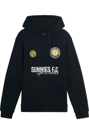Lyle & Scott Sweathshirts & Hoodies, Herre, Blå, 2XL, Mid Layers Sunnies FC Grafisk Pullover Hoodie