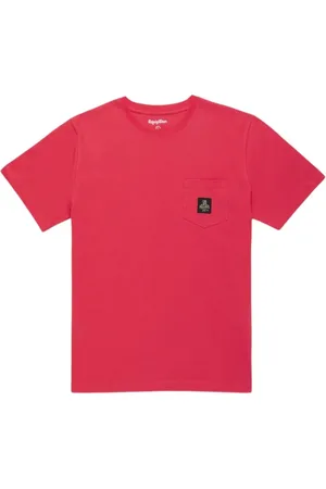 RefrigiWear Top, Herre, Lyserød, M, Uld, Pierce T-shirt til mænd