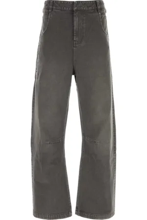 Entire Studios Jeans, Herre, Grå, S, Denim, Mørkegrå Denim Jeans
