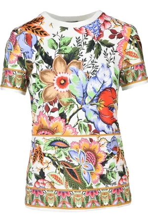 Etro Top, Dame, Flerfarvet, M, Bomuld, Tshirt