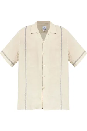 Paul Smith Skjorte, Herre, , M, Uld, Linnedskjorte Stilfuldt Look