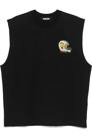 BARROW Top, Herre, Sort, S, Uld, Herre Jersey Ærmer T-Shirt