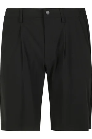 PEOPLE OF SHIBUYA Shorts, Herre, Sort, L, Uld, Stilfulde Bermuda Shorts til Mænd