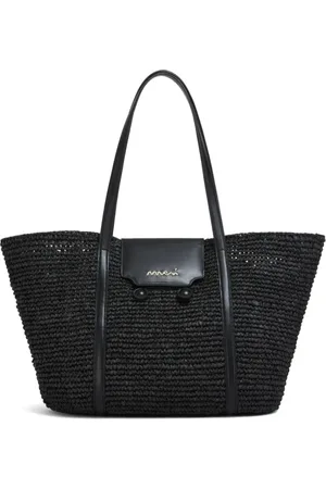 Marni Taske, Dame, Sort, ONE SIZE, Uld, Sort Stilfuld Kuffert