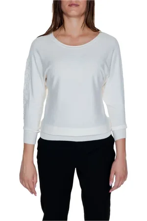 Guess Top, Dame, Hvid, 2XL, Spandex, Hvid Viskose Kvinders Efterår/Vinter Skjorte