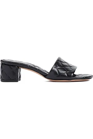 Bottega Veneta Sko, Dame, Sort, 36 EU, Uld, Stilfulde Sandaler til Modebevidste Fødder