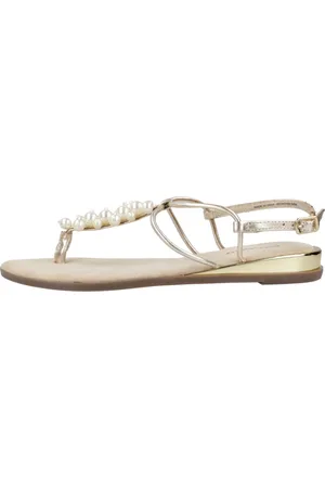 Gioseppo Sko, Dame, Gul, 38 EU, Afslappede Flade Sandaler