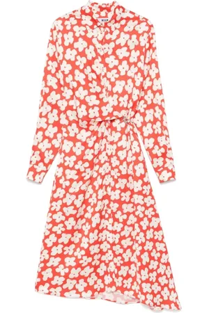 Msgm Kjole, Dame, Flerfarvet, M, Elegant Sort Kjole til Kvinder