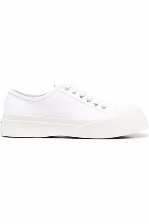 Marni Sko, Herre, Hvid, 41 EU, Uld, Lily Sneaker