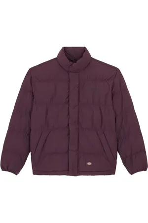 Dickies Jakke, Herre, Lilla, L, Polyester, Puffer Jacket Plum Perfect
