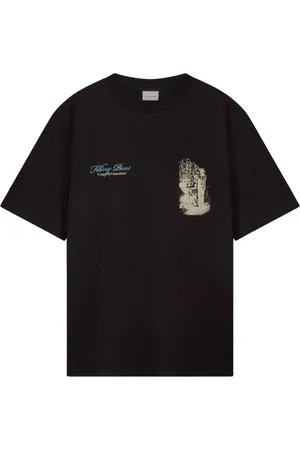Filling pieces Top, Herre, Sort, 2XL, Bomuld, T-shirt Gartner