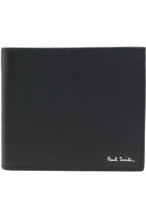 Paul Smith Tilbehør, Herre, Sort, ONE SIZE, Læder, Sort Læderpung Elegant Design