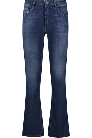 RE-HASH Jeans, Dame, Blå, W29, Uld, Stilfuld dame taske med 5 lommer