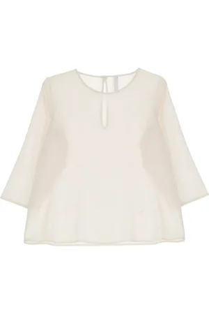 Imperial Bluser & Skjorter, Dame, Hvid, L, Uld, Stilfuld Bluse til Kvinder