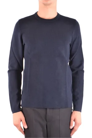Michael Kors Strik, Herre, Sort, XL, Uld, Stilfulde Sweaters til et Chic Look