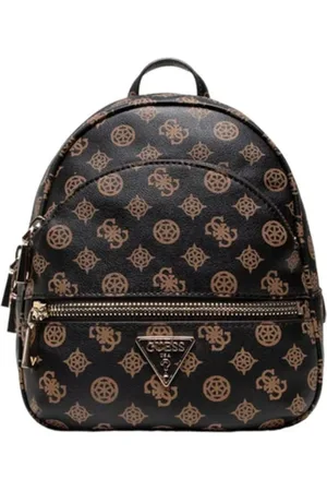 Guess Taske, Dame, Brun, ONE SIZE, Uld, Mini Manhattan Rygsæk - Brun Logo