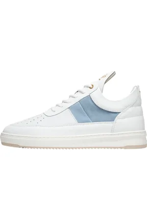 Filling pieces Sko, Herre, Hvid, 42 EU, Uld, Lav Top Spil Mix