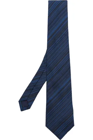Paul Smith Tilbehør, Herre, Blå, ONE SIZE, Stribet herre slips
