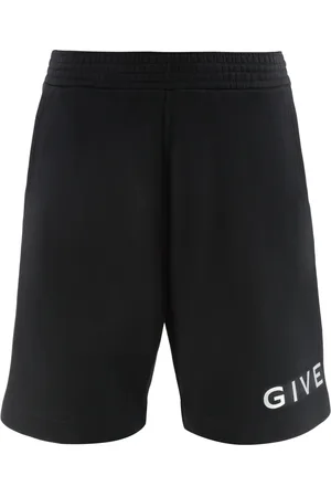 Givenchy Shorts, Herre, Sort, S, Bomuld, Bomuld Bermuda Shorts med Lommer