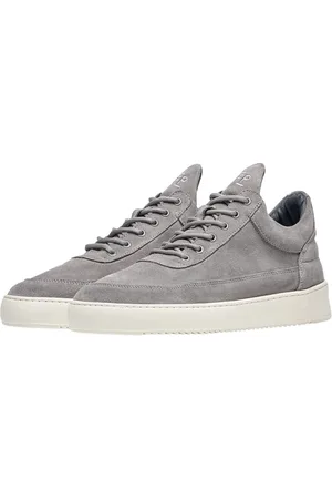 Filling pieces Sko, Herre, Grå, 44 EU, Suede, Lav Suede